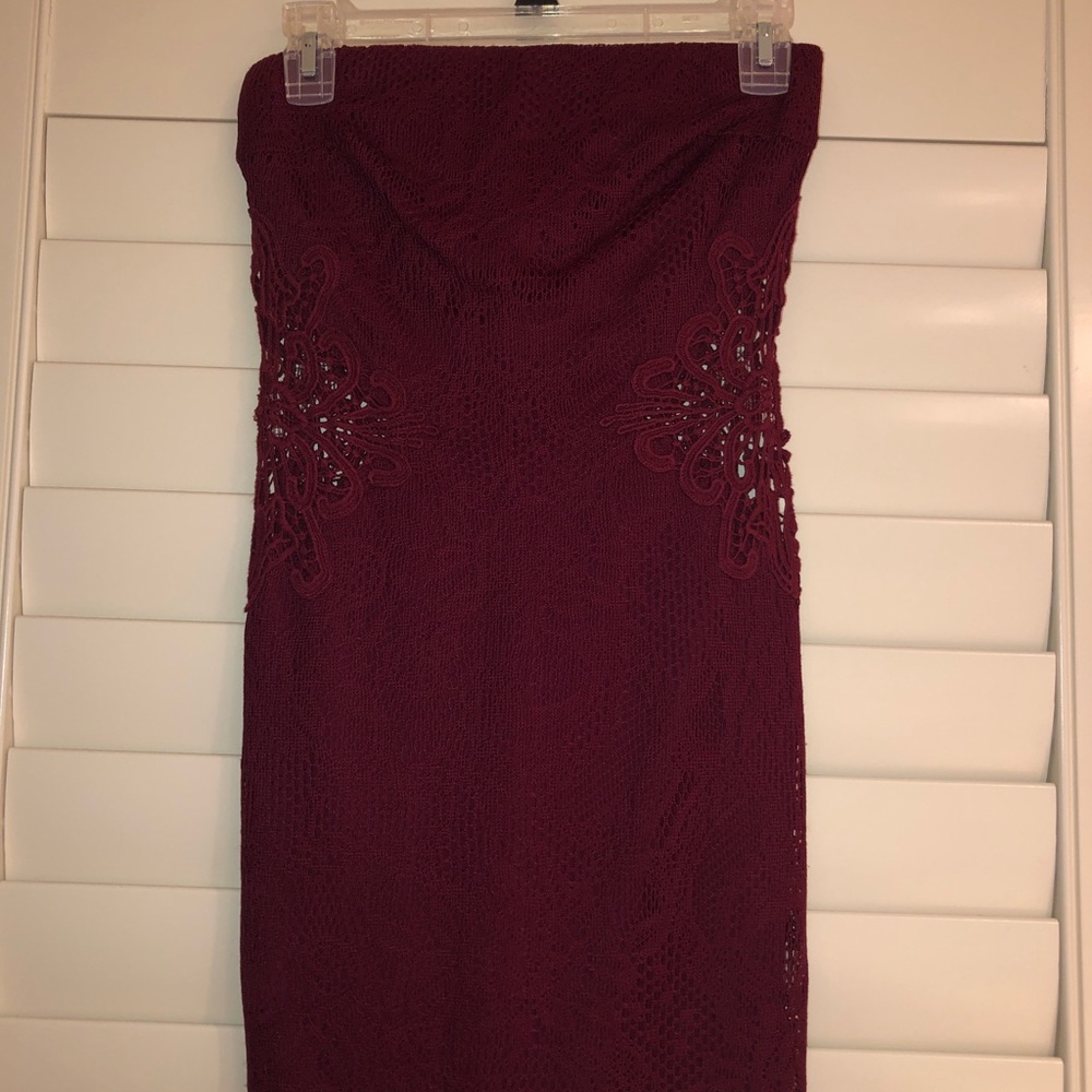 Strapless Dress